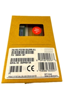 358346-B21 I GENUINE New Sealed HP 256MB DDR SDRAM Memory Module 256MB (1 x 256) - Picture 1 of 3