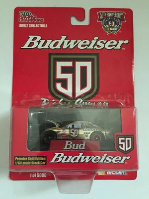 RICKY CRAVEN 1998 BUDWEISER 1/64 CAMPEONES DE CARRERAS 50 ANIVERSARIO COCHE DORADO 1/5.000 RARO Foto 1 de 2