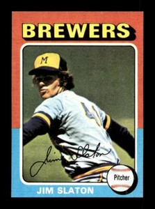 1975 Topps MINI #281 Jim Slaton Brewers EX-MT+ *j9 - Picture 1 of 2