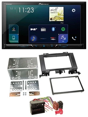 Pioneer MP3 Bluetooth USB 2DIN DAB Autoradio für Mercedes Sprinter W906 ab 06 Ru - Bild 1 von 4