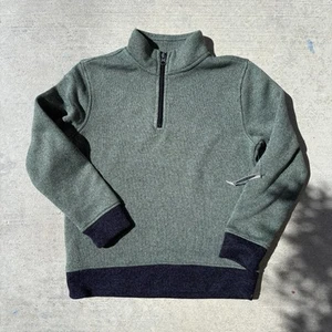 Old Navy Kids Size 8 Green Quarter Zip ￼ - Picture 1 of 3