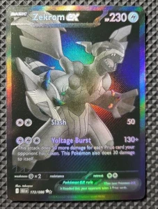 Zekrom ex 172/086 Sv: Black Bolt Holo - Picture 1 of 11