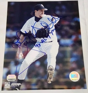 Jack McDowell Signed Autographed 8x10 Photo CHI White Sox Mounted Memories COA - Picture 1 of 4