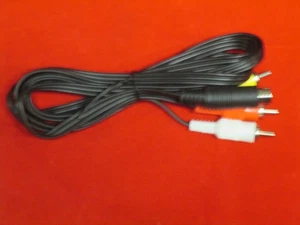 Composite AV Cable For Sega Genesis 2 & 3 Brand New 9835 - Picture 1 of 3