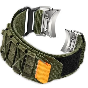 Premium for Samsung Galaxy Watch 6/5/4 Quick Release Nylon Sports Watch Strap - Picture 1 of 20