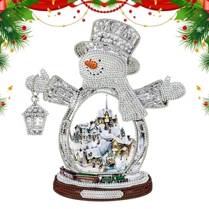 Christmas Diamond Painting Kits 5D Diamond Art Kits for Christmas Ornament - Picture 1 of 10