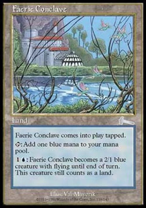 MTG English Faerie Conclave NM Foil Urza's Legacy - Image 1 of 1