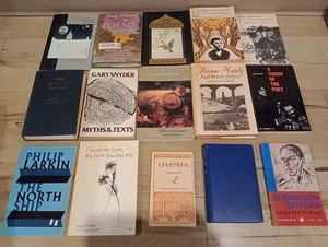 Lot of 15 Poetry Books Various Poets Emily Dickinson/Gary Snyder/Philip Larkin + - Bild 1 von 6