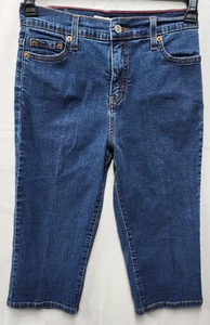 Levi's 512 Perfectly Slimming Capri Jeans (Stretch) Size 6P EUC!! (26W x 17L) - Picture 1 of 5