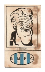 1954 Fyna Foods (17) Jock SPENCER North Melbourne - Picture 1 of 2