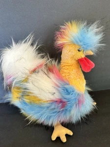 Peluche Douglas Cuddle Toys Gallo Pollo Pájaro Tutti Puzzle Arco Iris Relleno - Imagen 1 de 8