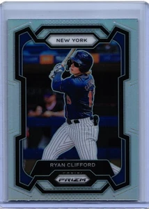 Panini Prizm #106 Ryan Clifford Silver Parallel 2024 - New York Mets - Imagen 1 de 2