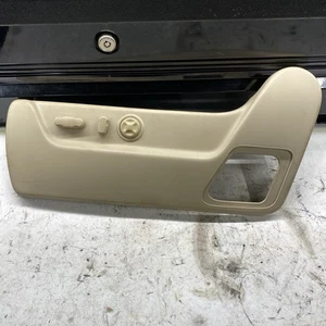 2007-2013 Chevy GMC Yukon Tahoe Suburban Drivers Seat Switch Bezel Cashmere Tan - Picture 1 of 8