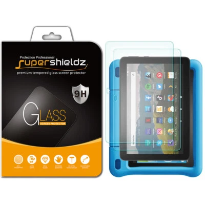 2x Tempered Glass Screen Protector for Fire HD 8/ 8 Plus (2024/ 2020/ 2022) - Image 1 of 4