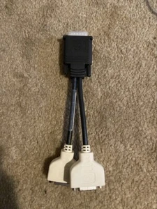 Molex DMS-59 to Dual 2 DVI Splitter Adapter Cable Lead HP Dell Monitor | REF:T82 - Picture 1 of 4