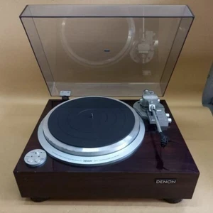 DENON DP-59M Direct Drive Turntable Brown Good - Picture 1 of 9