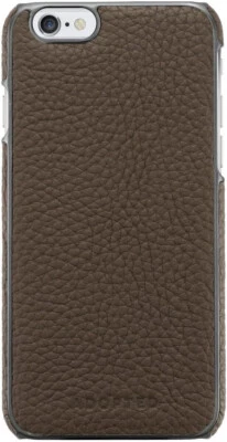Funda envolvente de cuero adoptada para iPhone 6 Plus/6S plus - Sumatra Gunmetal Foto 1 de 4