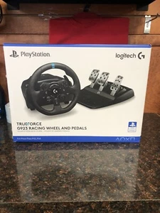 Logitech G923 Racing Wheel & Pedals para PC PS4 y PS5 con TRUEFORCE (MIRA) - Imagen 1 de 4