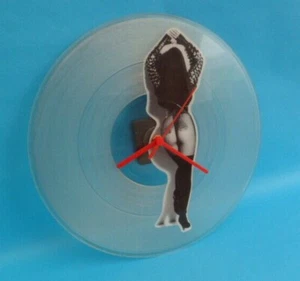 CHER CLOCK Upcycled Vinyl Record Could've Been Love SN12P60 12" Wall CLOCK - Picture 1 of 7