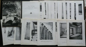 Portfolio Industriekatalog Laas Marmor Bozen 29 Tafeln Architektur 1950 - Bild 1 von 3