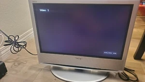 SONY KLV-S19A10 LCD Color TV with Remote, Manual & AC Supply! - Picture 1 of 15