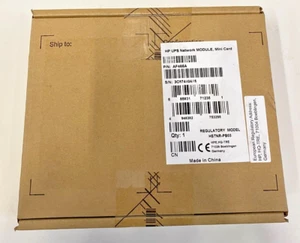 HPE AF465A HP UPS Network Module Mini Slot kit 636934-001 632555-001 (OFFERS OK) - Picture 1 of 4