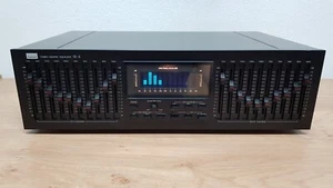 Sansui SE-8 Black Vintage 2x10-Band Stereo Graphic Equalizer *Rare* - Afbeelding 1 van 20
