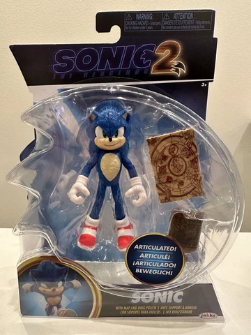 Sonic The Hedgehog Movie 2 JAKKS Pacific 4" Action Figure With MAP Wave 2 Cover