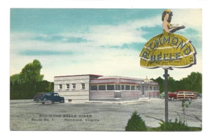 RICHMOND BELLE DINER,RESTAURANTE RUTA 1-RICHMOND,VA - Imagen 1 de 1
