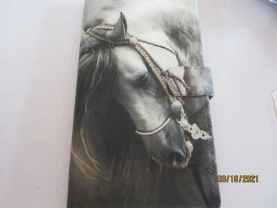  Case iPhone X Wallet Horse Western Foto 1 de 4