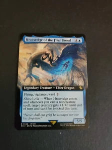 1x - Hraesvelgr of the First Brood - (Extended Art) - CMR: FINAL FANTASY MTG NM - Bild 1 von 2