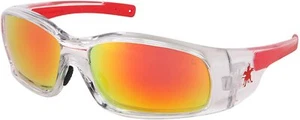 SWAGGER Fire Mirror Safety Glasses Work Sport Eyewear UV Sunglasses ANSI Z87+ - Picture 1 of 3