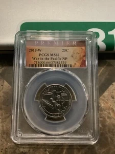 2019 W War in the Pacific NP 25c PCGS MS66 West Point. MAKE OFFER!! WILL SELL!!! - Picture 1 of 2