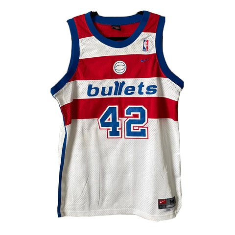 Jerry Stackhouse Washington Nike Basketball Jersey Medium White NBA Cover