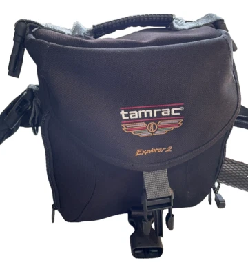 Tamrac 5516 Camera Bag ZOOM EXPLORER 2 Pockets Zippers Closures Adj  - Image 1 of 4