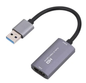4K HD to USB 3.0 Audio Video Capture Card 60FPS Capture Adapter for Streaming - Picture 1 of 10