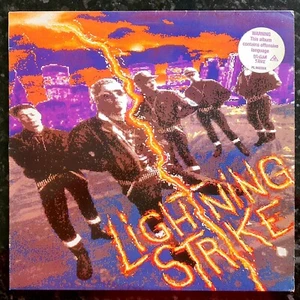 Lightning Strike - Lightning Strike - Original 1988 UNPLAYED Alt Rock Vinyl LP - Foto 1 di 4