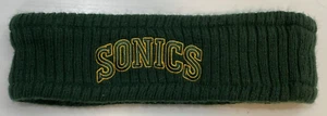 Seattle SuperSonics Nike Headband Green With Sonics In Yellow Approx 3” x 20” + - Picture 1 of 9