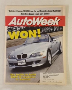 Auto Week Magazine January 26 1998 Vol 48 No 4 Porsche 911 GT1 Race Car - Picture 1 of 6