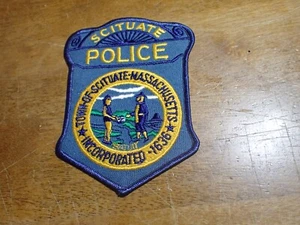 SCITUATE MASSACHUSETTS EARLY OBSOLETE VEST PATCH BX 25 #21 - Picture 1 of 2