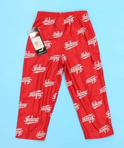 GEN 2 SPORTS Indiana Basketbal Kids Elastic Waist Red Pajamas Size 2T Cover