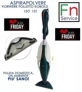 ASPIRAPOLVERE VORWERK FOLLETTO vk 130 131 HD13 VK130 VK131 NO VK 220S vk 200 - Foto 1 di 1