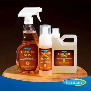 Leather New Easy-Polishing Glycerine Saddle Soap and Leather Saddle Cleaner - Picture 1 of 9