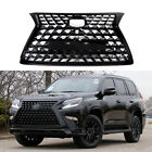 Gloss Black Front Upper Grille Grill Fits for 14-22 Lexus GX460 Luxury New Style