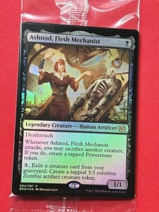 MTG Ashnod, Flesh Mechanist The Brothers' War: Prerelease Sealed With Extras - Picture 1 of 2