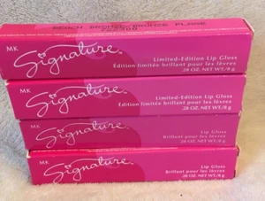 NIB Mary Kay Lip Gloss Set of 4 Passion Flower, Berry Smoothie, Brownie, Bronze  - Picture 1 of 5