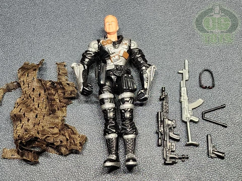 Black Out v1 2003 G.I. Joe GI Joe Action Figures ARAH Vintage Cobra Spy Troops Cover