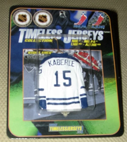 NHL ELBY Timeless Jersey Magnet Tomas Kaberle Toronto Maple Leafs #15 Cover