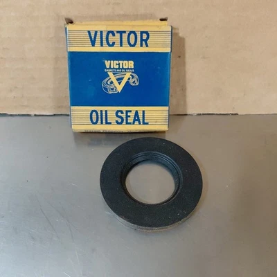 Vedação de pinhão de eixo traseiro Ford Mercury 1949-1956 vedação de óleo Victor 49583 nova na caixa  - Imagem 1 de 4