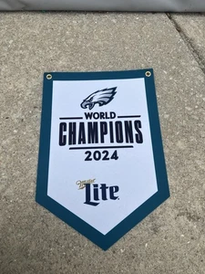 PHILADELPHIA EAGLES VS DALLAS COWBOYS 9/4/25SGA SUPER BOWL CHAMPS BANNER WIMPEL - Bild 1 von 2
